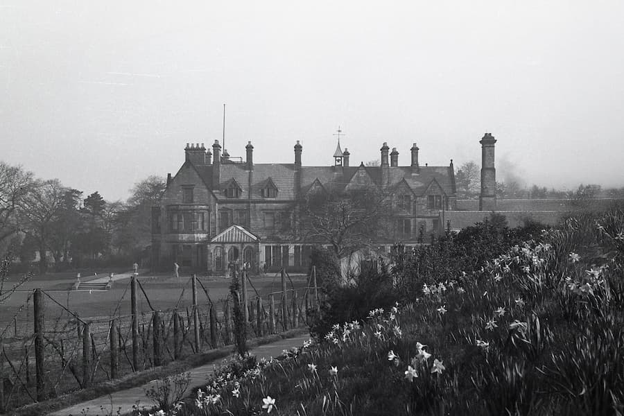 The Hayes back in the early 1900s before the Butterley Hall was built.